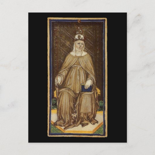 De High Priestess Tarot Card Briefkaart (Voorkant)