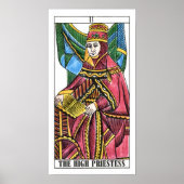 De High Priestess Tarot Card Poster (Voorkant)