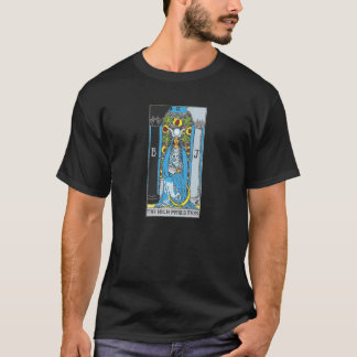 De High Priestess Tarot Card T-shirt