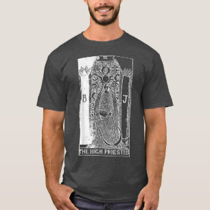 De High Priestess Tarot Card T-shirt