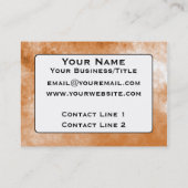 De High Priestess Tarot Card Visitekaartje (Achterkant)