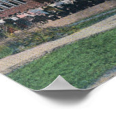 De High School met Faculteit en Studenten Poster (Hoek)