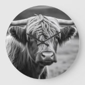 De Highland koe Grote Klok (Voorkant)