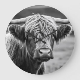 De Highland koe Grote Klok