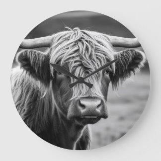 De Highland koe Grote Klok