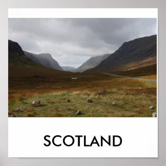 De HIghlands, SCOTLAND Poster