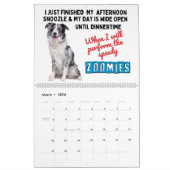 De hilarische gedachten van mijn Australische herd Kalender (Mar 2026)