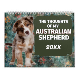 De hilarische gedachten van mijn Australische herd Kalender