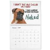 De hilarische gedachten van mijn bokser kalender (Feb 2027)