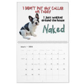 De hilarische gedachten van mijn Franse buldog Kalender (Mar 2026)