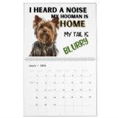De hilarische gedachten van mijn Yorkshire Terrier Kalender (Mar 2026)