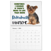 De hilarische gedachten van mijn Yorkshire Terrier Kalender (Feb 2026)