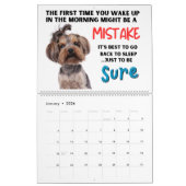 De hilarische gedachten van mijn Yorkshire Terrier Kalender (Jan 2026)