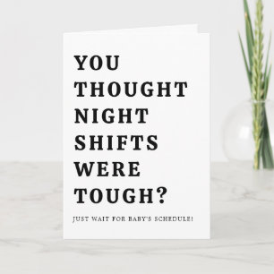 De hilarische zwangerschapsaankondiging van een ve kaart