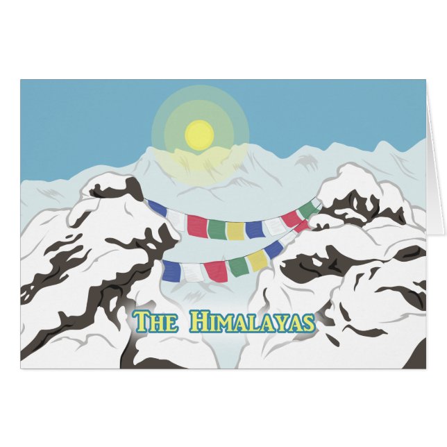 De Himalaya (Voorkant Horizontaal)