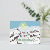 De Himalaya Briefkaart (Staand voorkant)