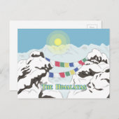 De Himalaya Briefkaart (Voorkant / Achterkant)
