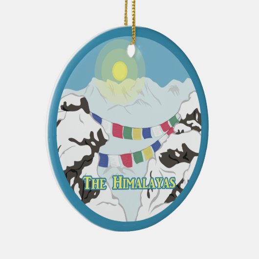 De Himalaya Keramisch Ornament (Rechts)