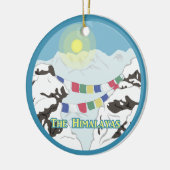 De Himalaya Keramisch Ornament (Links)