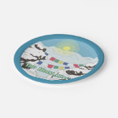 De Himalaya Papieren Bordje (Gekanteld)