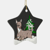 De hinde - keramisch ornament (Rechts)