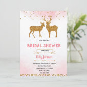 De hinde zegt dat ik het doe uitnodiging voor de d (Staand voorkant)