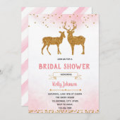 De hinde zegt dat ik het doe uitnodiging voor de d (Voorkant / Achterkant)