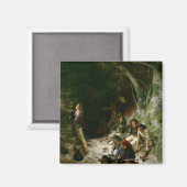 De hinderlaag magneet (Voorkant / Achterkant)