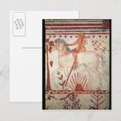 De hinderlaag van de Trojaanse Prins Troilus Briefkaart (Voorkant / Achterkant)