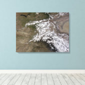 De Hindu Kush Canvas Afdruk (Insitu (Houten vloer))