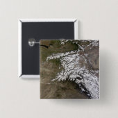 De Hindu Kush Vierkante Button 5,1 Cm (Voorkant /achterkant)