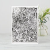 De Hinterland Flat-Kaart (Staand voorkant)