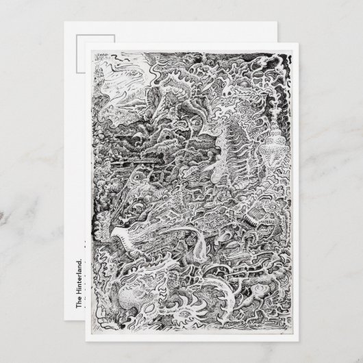 De Hinterland Flat-Kaart (Voorkant / Achterkant)