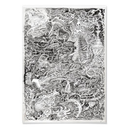 De Hinterland Foto Afdruk