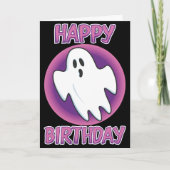 De hip Kaart van de Verjaardag van het Spook (Voorkant)