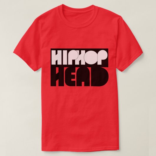 De HipHop Head Fam! T-shirt (Design voorkant)