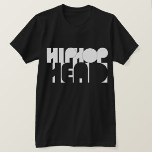 De hiphop kop t-shirt