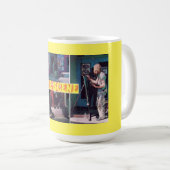 De Hippie Scene, Retro, Koffiemok (Voorkant rechts)