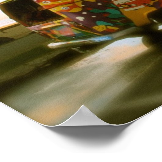 De Hippie Trip Caravan. Poster (Hoek)