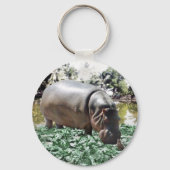De hippo en de vogel sleutelhanger (Voorkant)