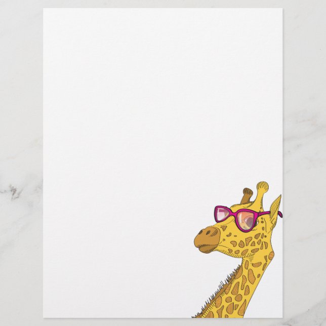 De Hipster-Giraffe (Voorkant)