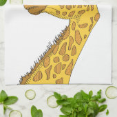 De Hipster-Giraffe Theedoek (Gevouwen)