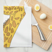 De Hipster-Giraffe Theedoek (Quarter Fold)