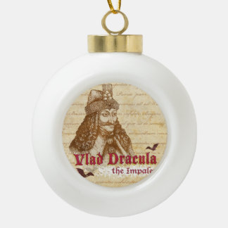 De historische graaf Dracula Keramische Bal Ornament