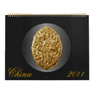 De historische Kalender van China 2011