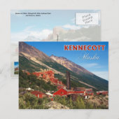 De historische Kennecott Copper Mines, AK Briefkaart (Voorkant / Achterkant)