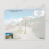 De historische Kennecott Copper Mines, AK Briefkaart (Achterkant)