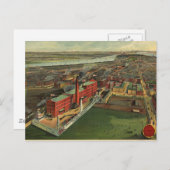De historische Massa van Boston. 1902 Briefkaart (Voorkant / Achterkant)