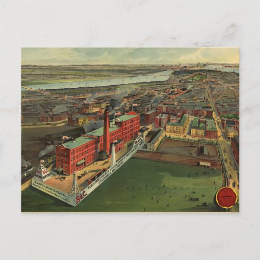 De historische Massa van Boston. 1902 Briefkaart (Voorkant)