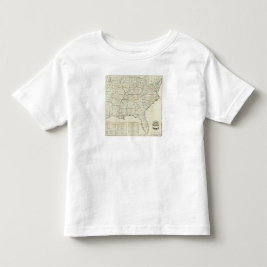 De historische oorlogskaart kinder shirts (Voorkant)